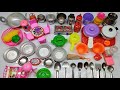Unboxing Miniature Steel kitchen Set | 5 Minutes Satisfying Mini Kitchen Set ASMR