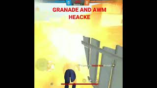 Granade and headshot hacker in cs rank #shorts