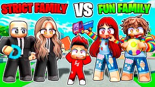 😡Strict Family vs Fun Family🤩 [Livetopia 🏡RP] (Roblox Malaysia)