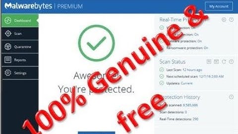 Malware bytes  100% premium