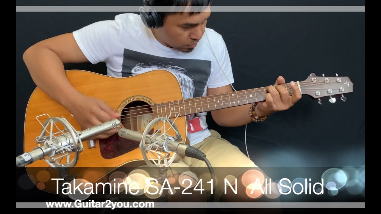 Takamine SA-241 N All Solid - YouTube