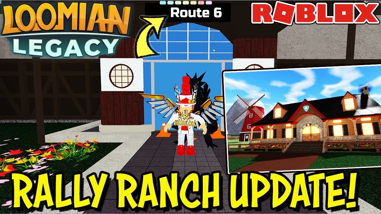 Loomian Legacy Route 6 Rally Ranch Update Roblox New - greek flag roblox