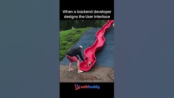 When a backend developer designs the User Interface
