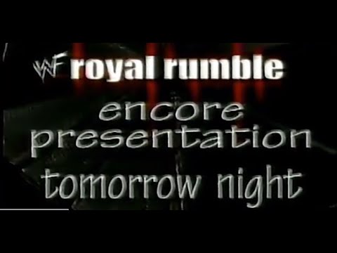 Commercial WWF Royal Rumble 2000 Encore Presentation