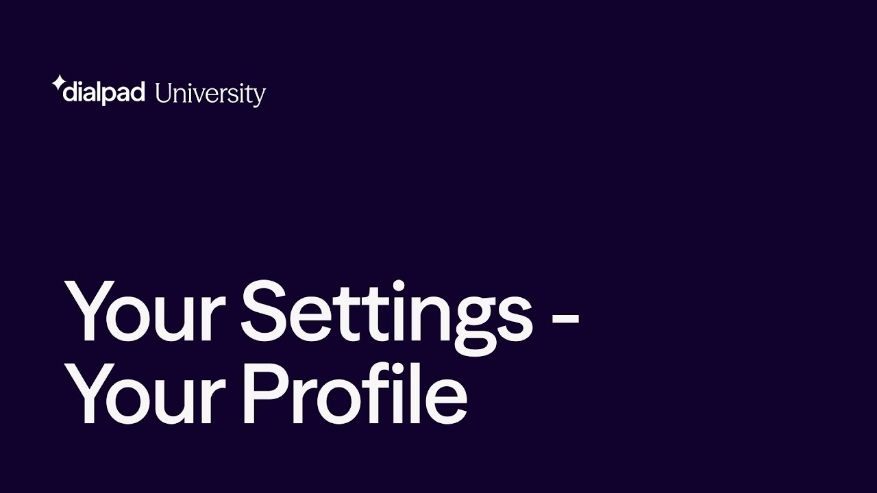 Your Settings Your Profile YouTube
