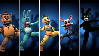 FNaF Toy Animatronics Springy Dance Fortnite Emote Animations