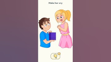 Dop2 | level 26 | Make her cry | delete one part | #dop2 #solve #shorts