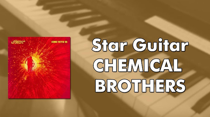 Star Guitar Piano version - Piano performance video thumbnail