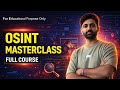 🔒OSINT Full tutorial (Beginner to Advanced)| Ethical Hacking&amp; Cybersecurity Awareness| Hackethics138