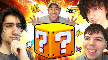 How well do TOP PLAYERS know GEOMETRY DASH? - w/ Doggie, Trick, Diamond