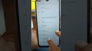 Realme C30 Select to speak on // accessibility button screenshot 5