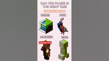 Can you Pause at the right time? Don