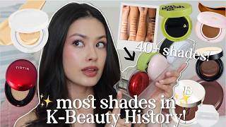 These K - Beauty Brands Just Beat The Entire Industry’s Shade Ranges In Cushion Foundations