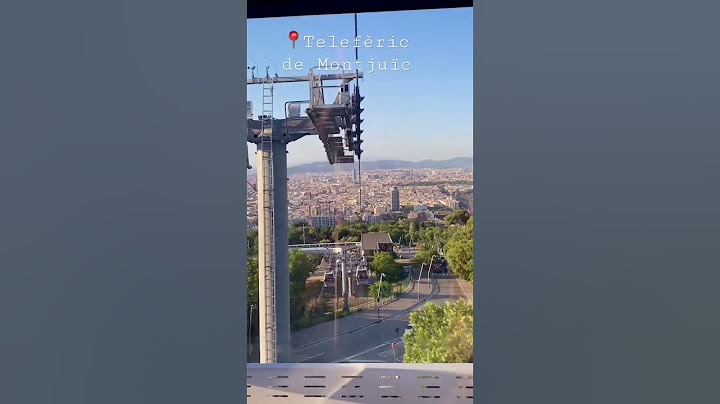 🚠Telefèric de Montjuïc (Barcelona Cable Car) and Barcelona Port Vell⛴️#cablecar#barcelonaspain