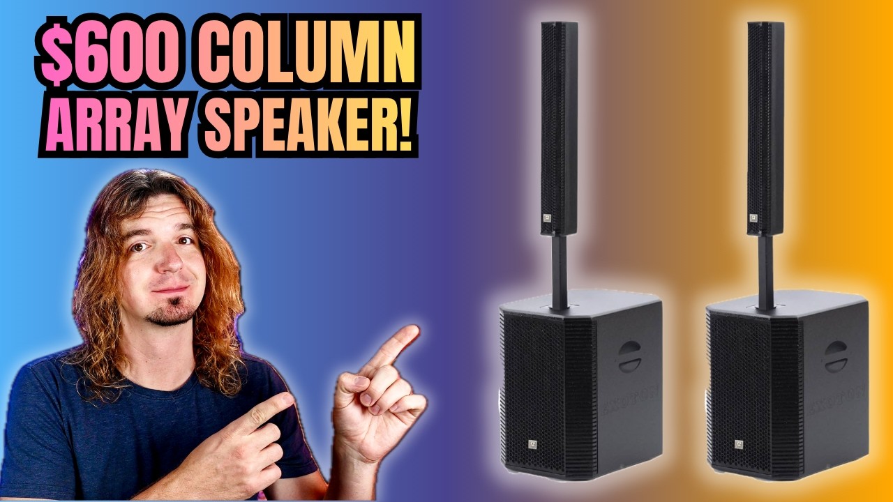 Can You Gig with a $600 Column Array Speaker? (Exoton S-1503 Review)