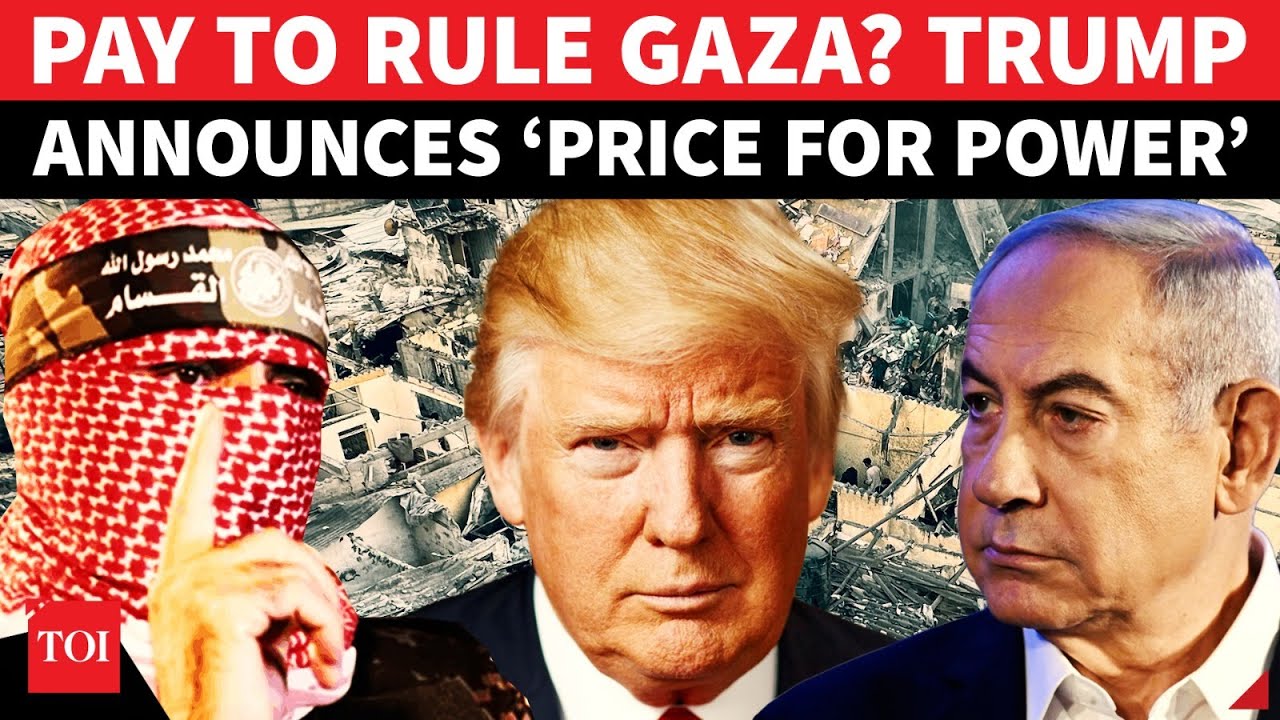 ‘Pay $1 Billion, Rule Gaza…’: Trump Puts Price Tag On Palestinian State’s Peace & Power | Watch