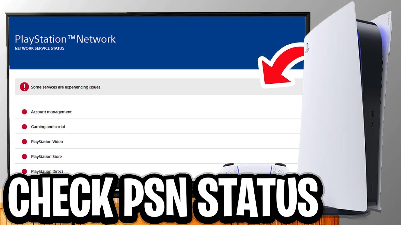 Check Network Status How To Check PlayStation Network Status on PS5 - Services Up or Down ...