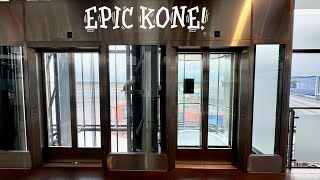 Nice KONE M Series elevator at the Stockholm-Arlanda Airport
