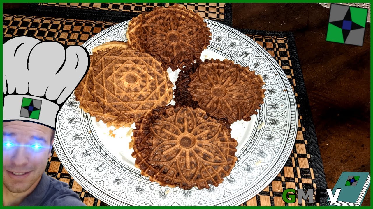 Making Pizzelles with a Hand Iron YouTube