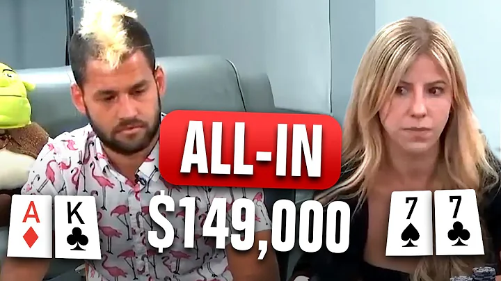 Fearless Poker Player GOES FOR IT (High Stakes Cas...