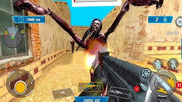 US Police Robot Zombie Shooter - FpS Shooting game - Android GamePlay FHD. #2