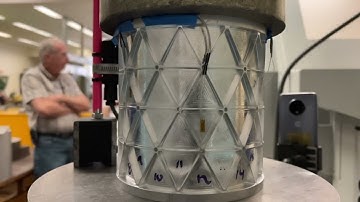 Isogrid Crush Test SloMo