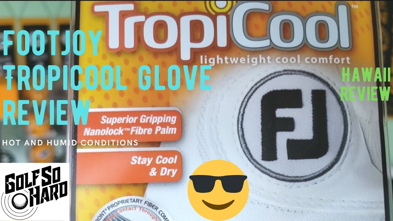 footjoy tropicool golf gloves