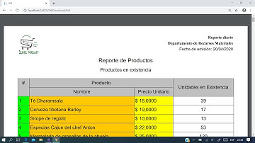 ▶ iText7 (Parte 3) ASP.NET MVC 5 C# Header and Footer & IEventHandler (Encabezado y pie de página)