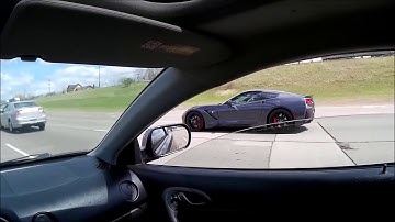 Turbo RSX vs C7 Corvette