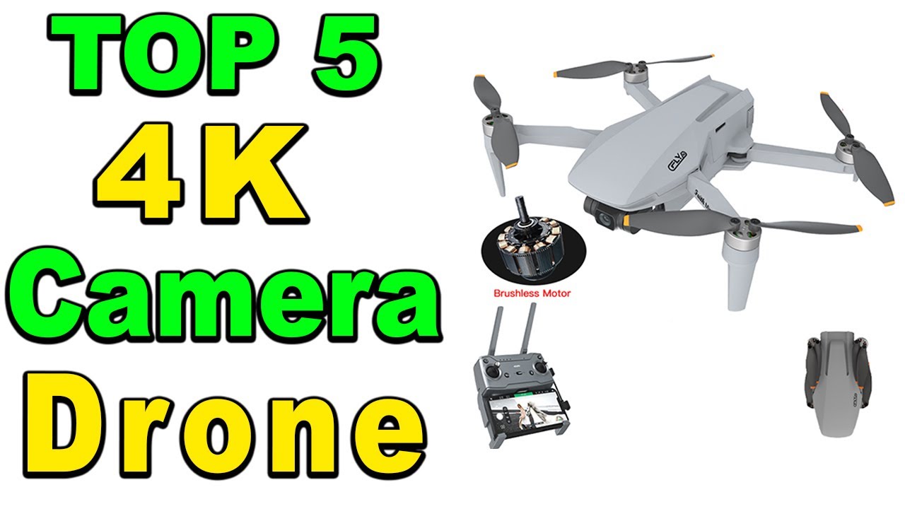 TOP 5 Best 4k Camera Drones Review 2024 - YouTube