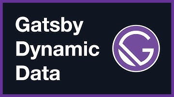 Fetching Dynamic Data with Gatsby.js
