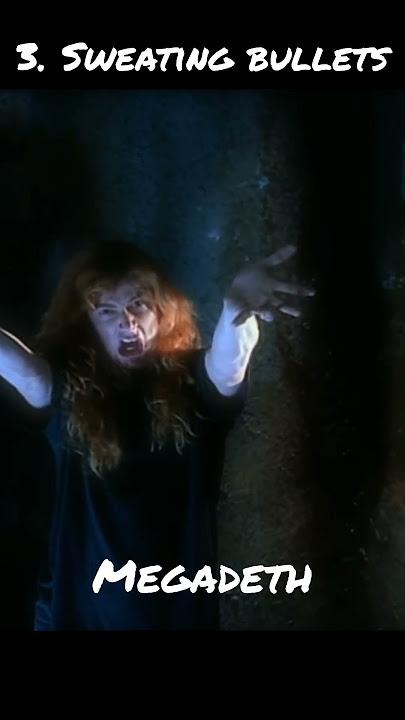 Megadeth Top 5 Hit Songs #thrashmetal #speedmetal #heavymetal #davemustaine #bigfour