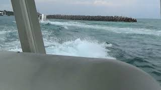 竹富島から石垣島への船 Boat from Taketomi Island to Ishigaki Island