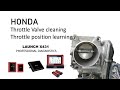 Honda Electronic Throttle Position Learning by LAUNCH X431