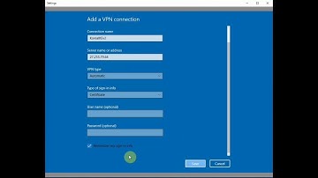 Adding IKEv2 VPN on Windows 10 with certificate