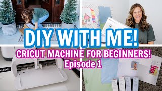 CRICUT MACHINE FOR BEGINNERS | UNBOXING THE CRICUT JOY XTRA | DIY WITH ME