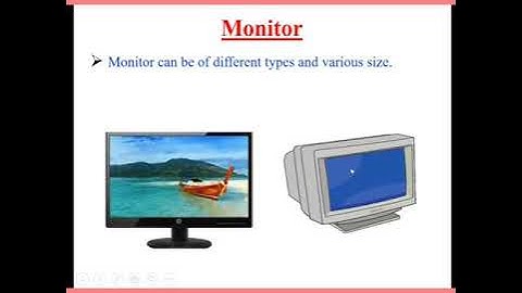 CBSE Online Classes Class-2 Computer Topic-Output Devices