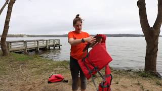How to Put on a PFD (Personal Flotation Device)