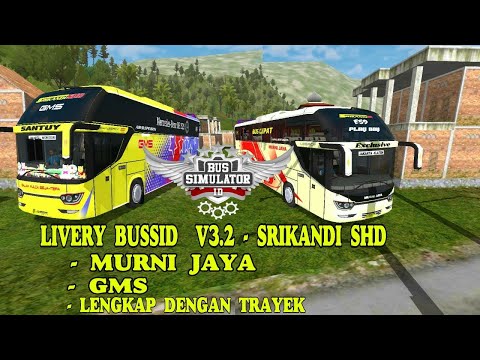 20 Koleski Terbaru Livery Bussid  Srikandi Shd Full Stiker  