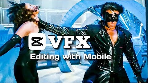 Krrish 3 VFX Editing in Mobile Phone in hindi | capcut vfx editing in hindi | Krrish VFX Breakdown