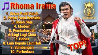 FULL ALBUM RHOMA IRAMA TERBAIK | Setan Pasti Kalah, Pesta Pasti Berakhir, Sumbangan & Lagu Nostalgia