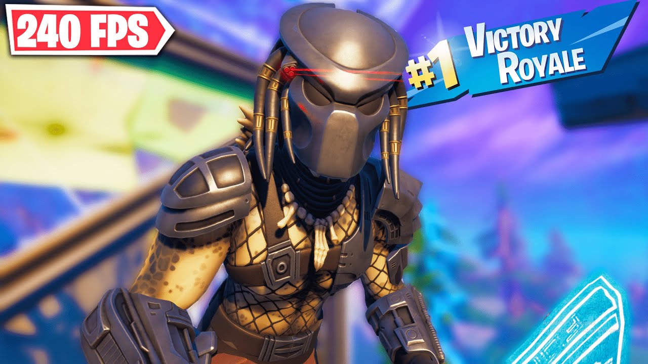 *NEW* PREDATOR Skin Gameplay / 10 Kills Solo Win Gameplay (Fortnite Season 5 No Commentary, PC)