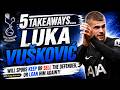 5 TAKEAWAYS: Luka Vušković: Will Tottenham Hotspur Keep, Sell or Loan the 19-Year-Old Centre Back?