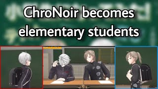 chronoir becomes elementary students | Nijisanji eng subs