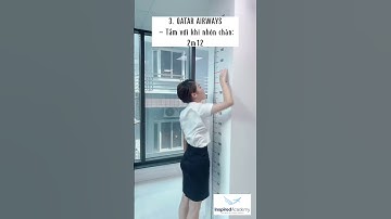 Chiều cao để ứng tuyển TVHK các hãng HK Trung Đông là bao nhiêu??? #cabincrew #training #mslananh