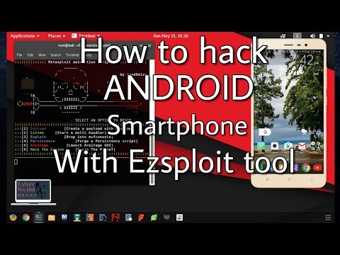 [Hindi] How to hack any Android Smartphone using Ezsploit tool .....