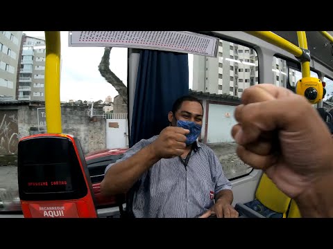 Conhecendo a rotina de um Cobrador de ônibus da Cidade de São Paulo - Indo ate a Garagem Transpass