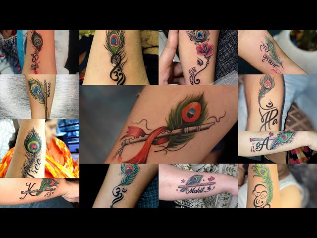 35 Colorful Peacock Feather Tattoo - Meaning & Designs (2019)