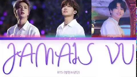 BTS (방탄소년단) - JAMAIS VU (Color Coded Lyrics Eng/Rom/Han/가사)