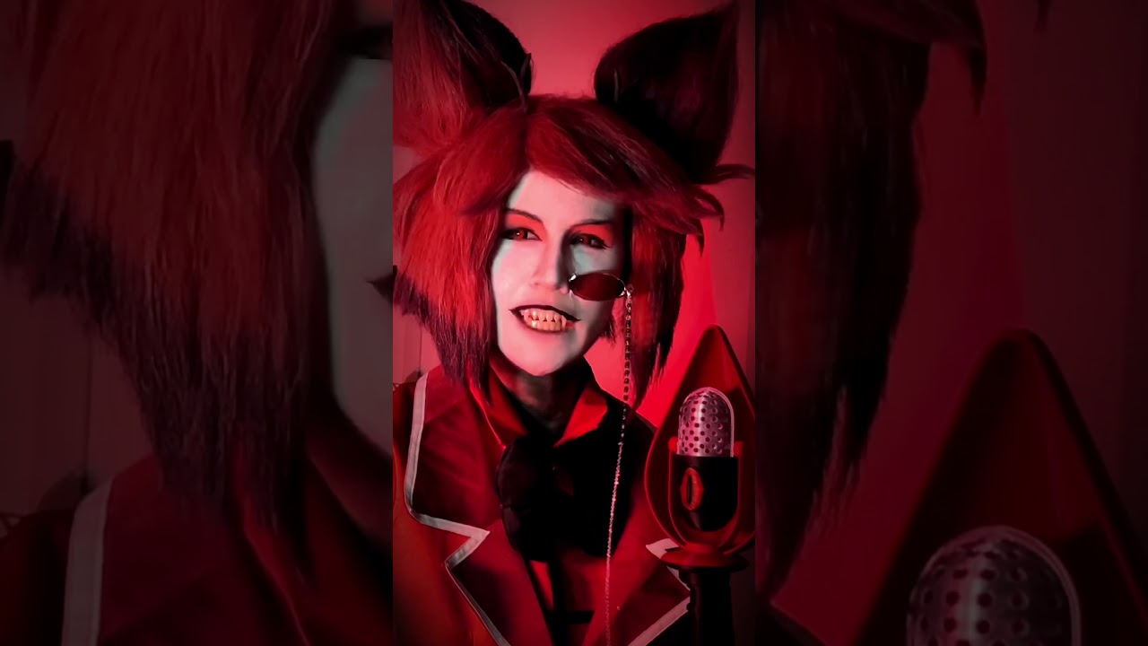 J’ai si chaud en cosplay de Alastor 🥲 #hazbinhotel #cosplay